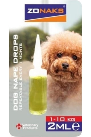 Zonaks 1- 10 KG Köpek Bit Pire Ense Damlası 2 ML Zonaks 1- 10 KG Köpek Bit Pire Ense Damlası 2 ML