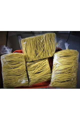 Pvc Kaplı 10 Cm'lik Kesilmiş İnce Bağ Teli, Klips Beyaz 500 Gram, Adet -