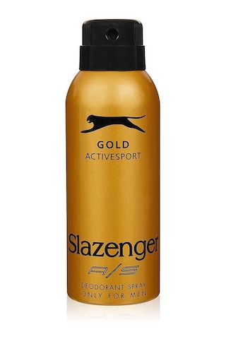 Slazenger Activesport Gold + Mavi Erkek Sprey Deodorant 2 x 150 ML