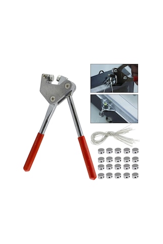 Ccgloball Sızdırmazlık Pensesi Seti - Kırmızı/gümüş