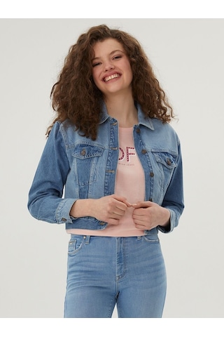 LOFT Slim Fit Kadın Ceket Lf2029111 Q1.v1 Denim