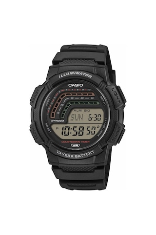Casio Ws-1800-1avdf Quartz Siyah Silikon Kordon 10 Atm 45 Mm Erkek Kol Saati Siyah Casio Ws-1800-1avdf Quartz Siyah Silikon Kordon 10 Atm 45 Mm Erkek Kol Saati Siyah