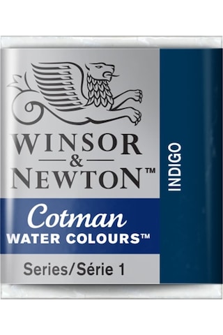 Winsor Newton Cotman Sulu Boya Yarım Tablet İndigo 322