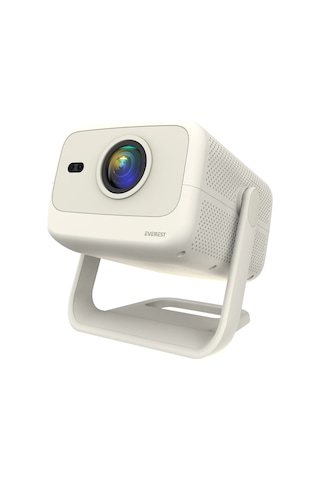 Everest Pj05, 400 Led Lümen, 1920x1080p, 1xhdmı, 1xusb, Rj45, Wifi 6, Bluetooth, 30.000 Saat Led Ömr