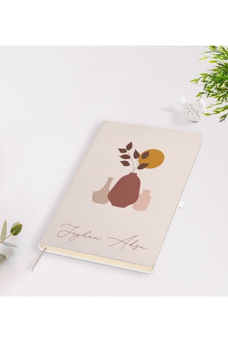 Kişiye Özel İsimli Beyaz Defter-15