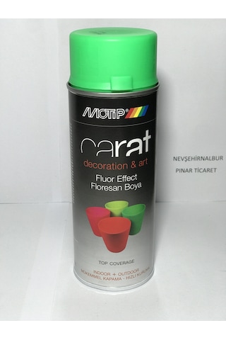 Fosforlu Yeşil Sprey Boya 400 ML MOTİP