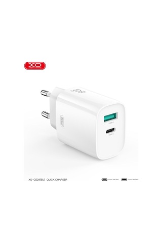 Premium Taşınabilir Güç Yedek Başlık Cihaz Aksesuarı Xo Ce29 20w Pd & Qc 4.0 Hızlı Şarj Cihazı