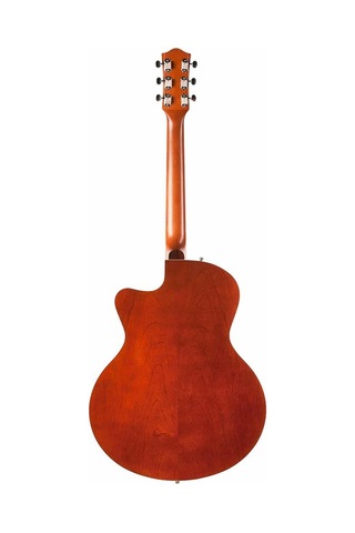 Godin 5th Avenue Cw Kingpin Iı Hb Hollowbody Elektro Gitar Cognac Burst