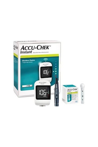 Accu-Chek Instant Şeker Ölçüm Cihazı + Ölçüm Çubuğu 50 Adet