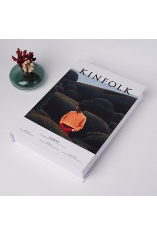 Bak Gel Al Kitap Görünümlü Dekoratif Kutu, Iskandinav Tarzı Gizli Saklama Kutusu