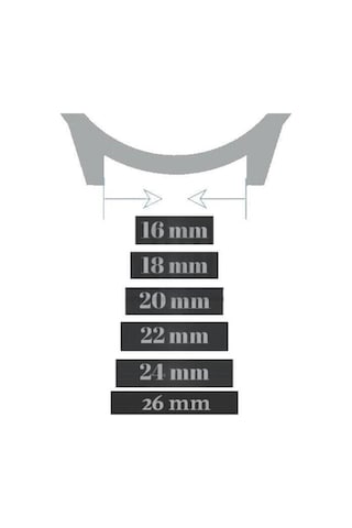 Fossil 18mm Saat Uyumlu Siyah Renk Klasik Model Deri Saat Kordonu Kayışı Diğer