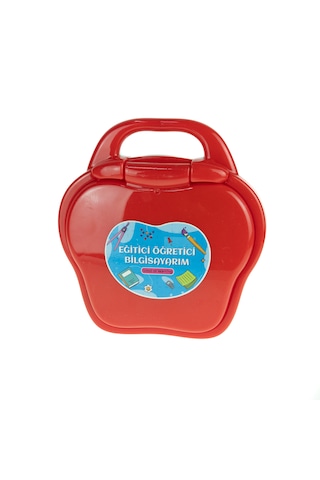 Oyuncak Mini Laptop Eğitici Öğretici Bilgisayarım Türkçe Kırmızı