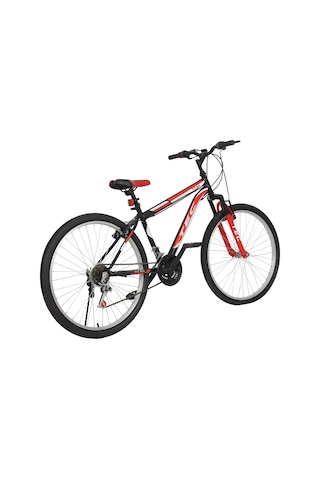 Belderia Tec Titan 26 Jant 21 Vites Dağ Bisikleti 48 Cm Kırmızı / Siyah Siyah - Yeşil