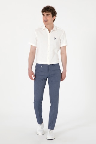 U.s. Polo Assn. Erkek Lacivert Pantolon Kanvas-chino 50299990-vr033 Lacivert