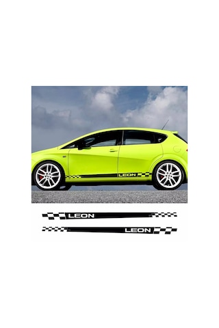 Seat Leon Yan Kapı Sticker Etiket Modeli 2