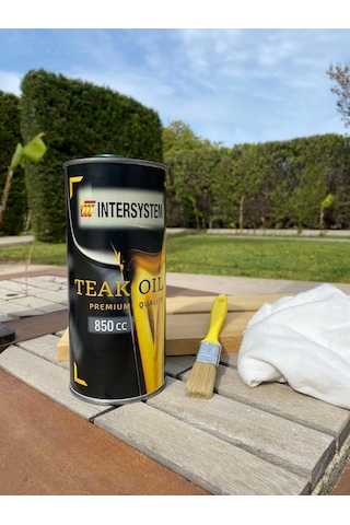 Teak Oil, Mobilyalarınız İçin Gerçek Tik Yağı, IROKO Yağı, Ahşap Bakım 850 cc