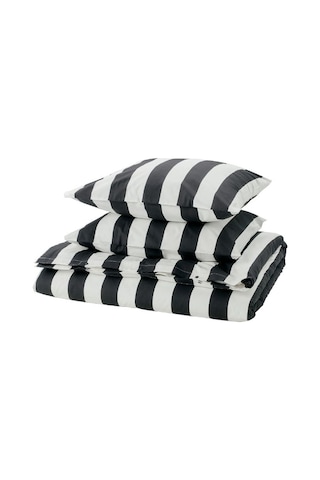 Ikea Slanhöstmal Çift Kişilik Nevresim Takımı 220 X 240 Cm Siyah - Beyaz