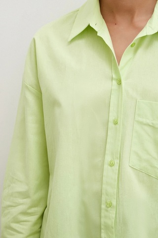 Never More Regular Fit Poplin Gömlek Yeşil