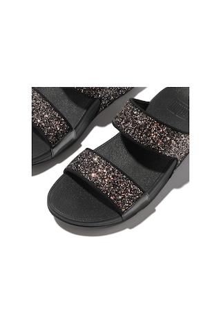 Roncato C55 Black Multi Terlik Kadın Diğer Je5-c33/c55 Fitflop Lulu Multi-tonal Glitter Slides Siyah