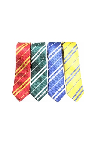 Harry Potter Gryffindor Kravat Gryffindor Slytherin Ravenclaw Cosplay Mavi Mavi