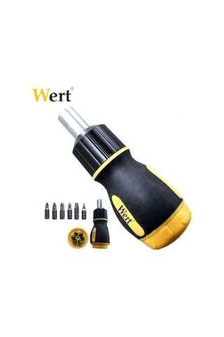 Wert 2203 Bits Uçlu Topaç Tornavida Seti