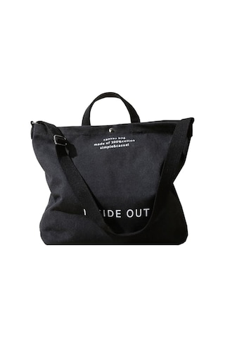 Neevoyu Erkekler İçin Çok Amaçlı Kanvas Çantası - Sırt/omuz/el Taşıma Seçenekleri, 44cm Büyük Kapasite, Reçine Açılış, Üniversite/iş İçin Siyah Siyah