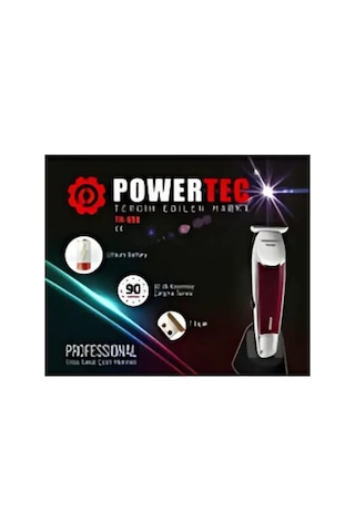 Powertec Tr 658 Sakal Ense Kesim Makinası 2 Yıl Garantili