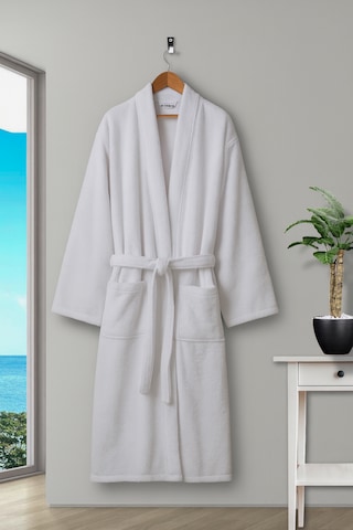 Ev, Otel, Spa Bornozu Tek Beden L/xl Premium Kalite Beyaz Ev, Otel, Spa Bornozu Tek Beden L/xl Premium Kalite Beyaz