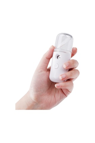 Monyee Mini Taşınabilir Nano Sprey Nemlendirici, 30ml Su Tankı, Derin Nemlendirme, Usb Şarjlı, Kuru Cilt Bakımı, Pembe