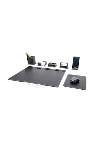 Prozenis Pr507 Siyah Renk Deri Sümen Takımı 7 Parça