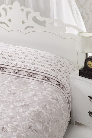 Sarar Battaniye Sarar Wellsoft Çift Kişilik Battaniye 4 Kg - Viyola Beyaz