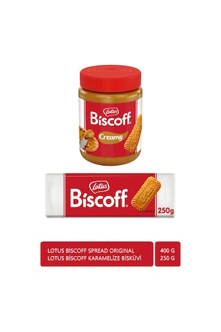 Bıscoff 250gr. + Bıscoff Spread Orıgınal 400 Gr