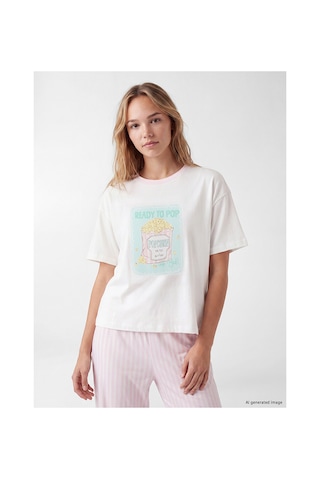 Lcw Young Pembe Bisiklet Yaka Kadın Pijama Takım