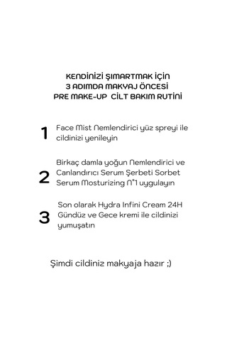 Pre Make Up Üçlü Cilt Bakım Seti