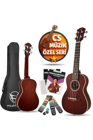 Fourtune Sydra Ukc-23mn Concert Ukulele Maun Hakiki Ağaç Concert