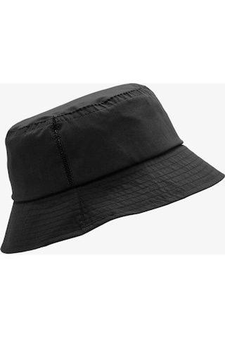 Eleven Markets Düz Siyah Kova Şapka Balıkçı Şapka Bucket Hat (546090007)