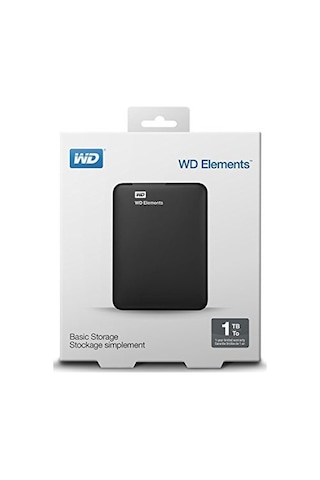 Wd 2.5 Elements 1tb Usb 3.0 External Hdd Si Yah Wdbuzg0010bbkwesn