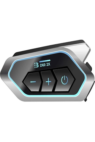 Ip67 Su Geçirmez 2 Kişi 300m Motor Telsiz İnterkom Bt5.3 Rgb Işık