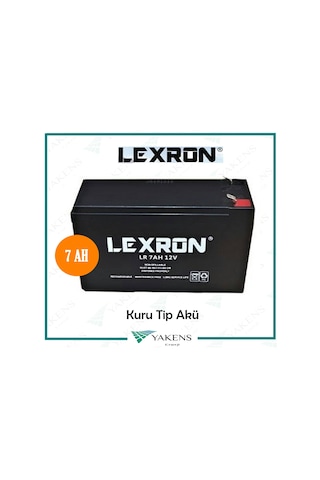 Lexron 7 Ah 12v Kuru Akü Lexron