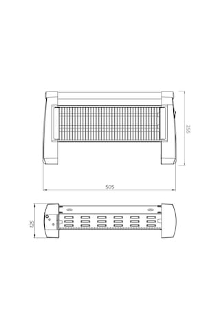 Kumtel KS 2819 1200 W Quartz Isıtıcı
