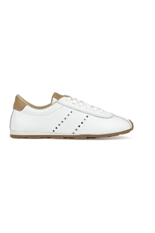 Ziya, Kadın Hakiki Deri Sneaker 1511035z6300 Beyaz 1511035z6300 500 Beyaz