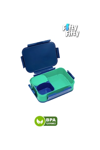 Vagonlife 900 Ml Tek Kat 3 Bölme Çocuk Beslenme Kutusu -ffb1270 Pembe