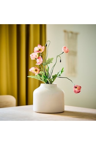 Ikea Smycka Yapay Buket, Turuncu, 36 Cm, İç-dış Mekan Gelincik