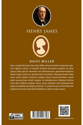 Daisy Miller - Henry James - Maviçatı (dünya Klasikleri)