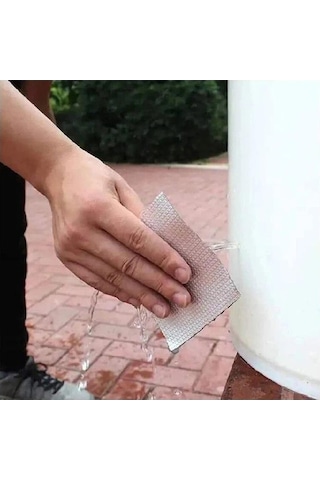 Pazly 10m Alüminyum Bant, Butil Sızdırmaz, Su Geçirmez, Yüksek Sıcaklık, D Etiket, Süper Yapışkanlı, Çatı Onarımı, Borular İçin, 56790391