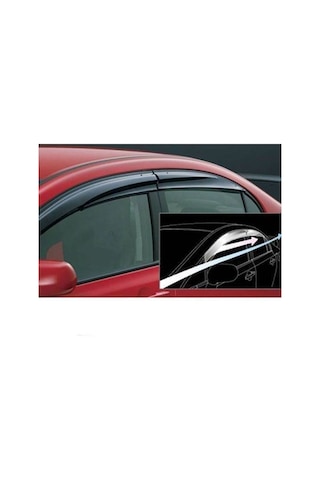 Opel Astra H Sedan Cam Rüzgarlığı Parlak Siyah Tam Uyumlu