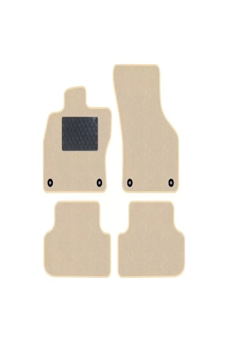 Volkswagen Caddy 2010 - 2015 Bej Halı Bej Kenar Petek Topuk