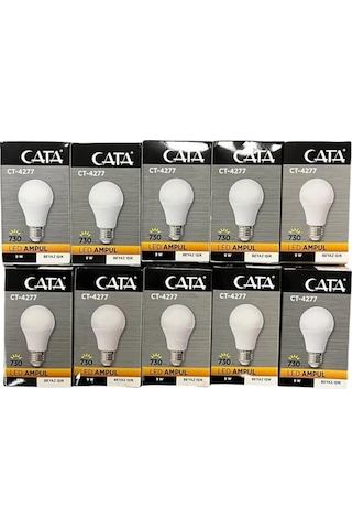 Cata CT-4277 9 W 6400K Led Ampul 10'lu