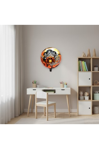 Runaway Korsan Folyo Balon Halloween Ve Tematik Parti Dekoru Çok Renkli