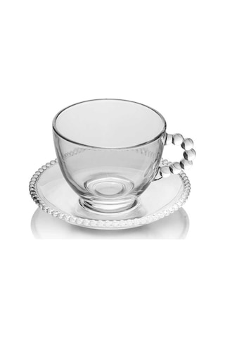 Perotti 12601 6 lı Çay Fincanı Cam Çay Fincan Takımı Fincan Seti